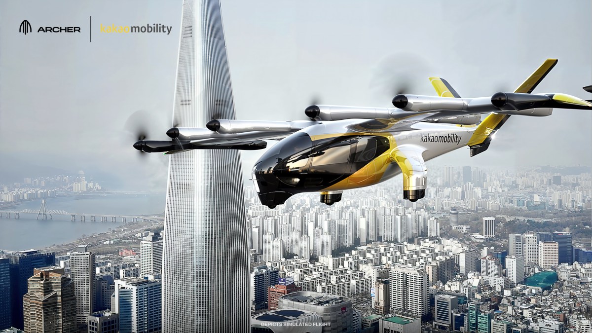 Archer y Kakao Mobility se asocian para llevar taxis aéreos eléctricos a Corea del Sur en 2026