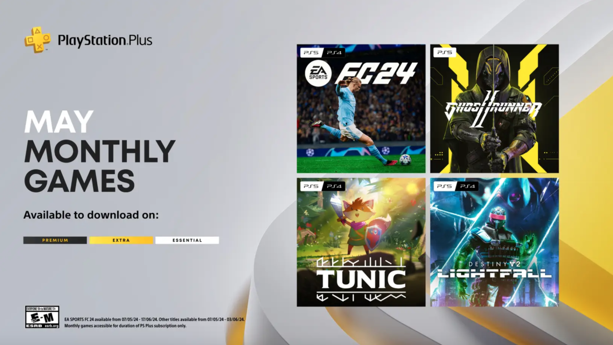 Los juegos de PlayStation Plus de mayo incluyen Ghostrunner 2 y el clásico moderno Tunic