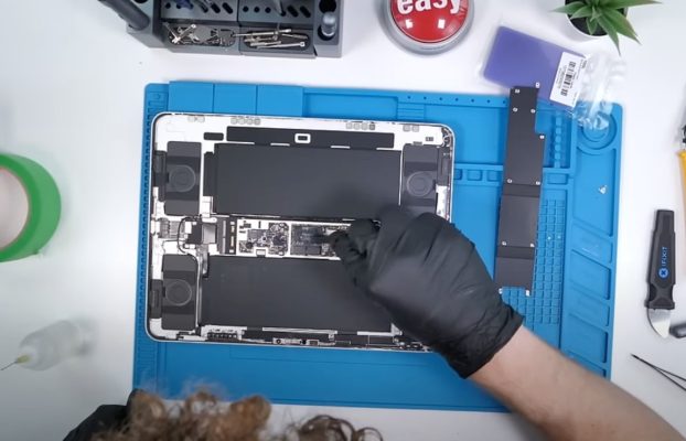 El desmontaje del iPad Pro M4 revela componentes internos altamente reparables