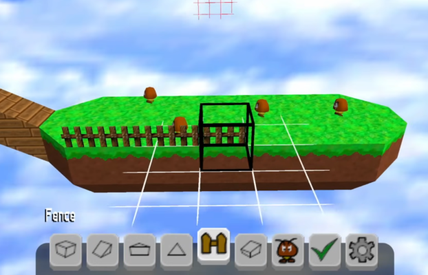 Un mod de Super Mario 64 puede ser lo más parecido a Mario Maker 3D