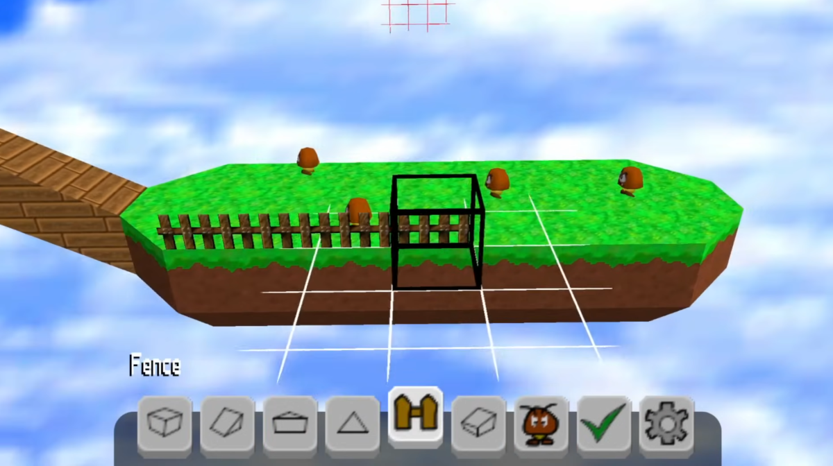 Un mod de Super Mario 64 puede ser lo más parecido a Mario Maker 3D