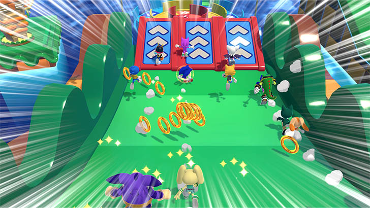 El próximo juego de Sonic de Sega se parece mucho a Fall Guys