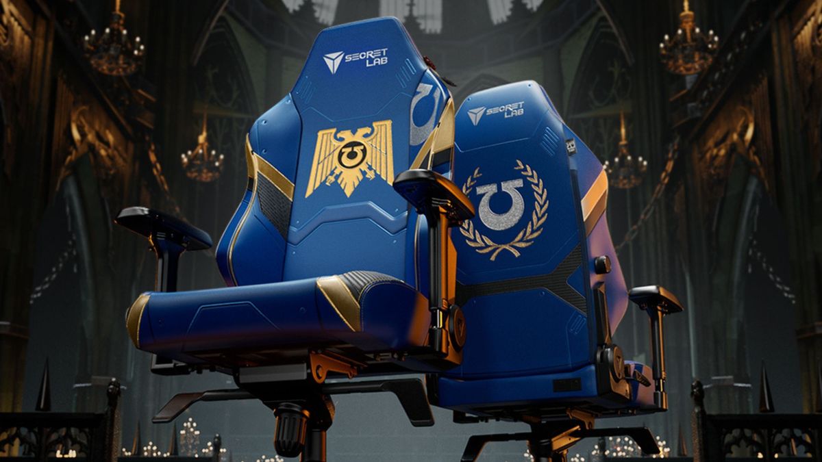 Secretlab revela la silla gaming Titan Evo Warhammer 40,000 Ultramarines Edition en su primera colaboración con Games Workshop