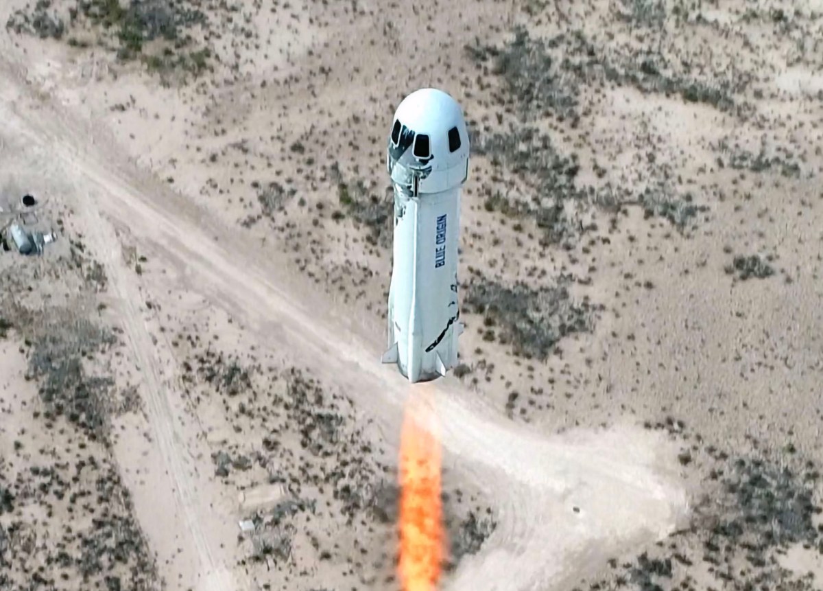 Blue Origin reanudará los lanzamientos tripulados del New Shepard el 19 de mayo