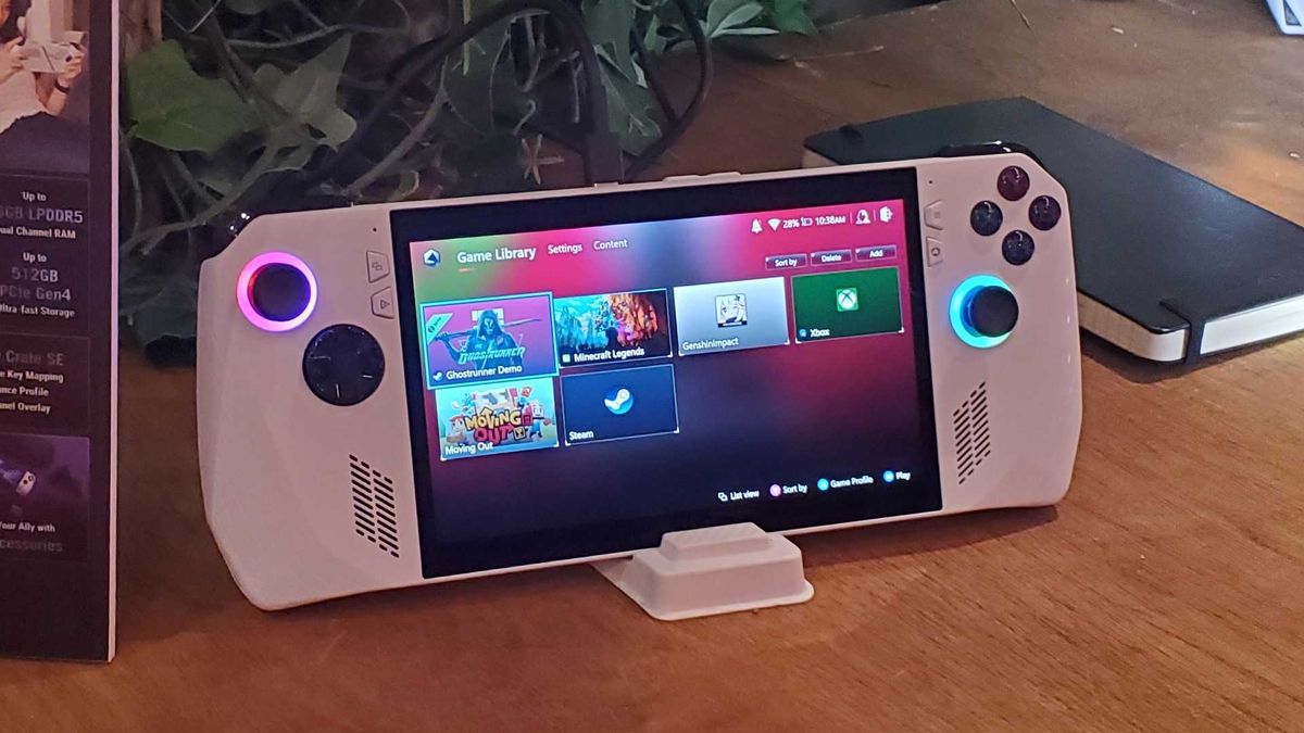 Asus ROG Ally X en realidad podría ser una actualización importante, ¿tal vez una que preocupe a Nintendo y su Switch 2?