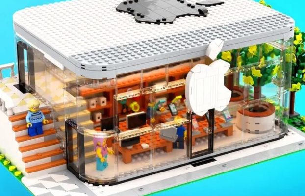 El sueño infantil de Steve Jobs: la genial Apple Store en Lego