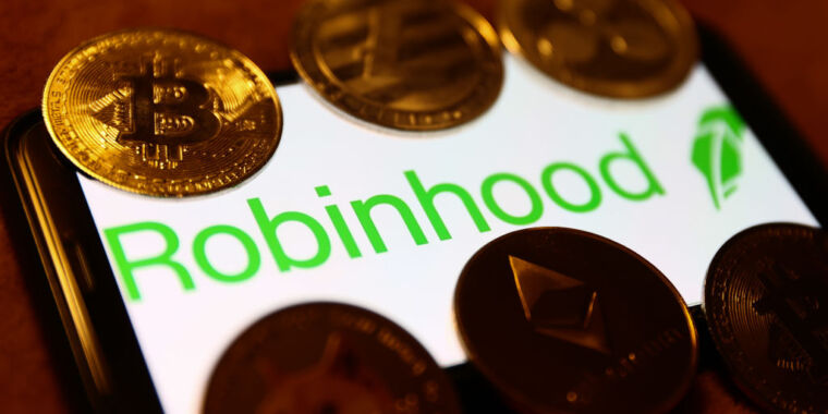 La represión contra las criptomonedas de la SEC continúa con Robinhood mientras se avecina una demanda