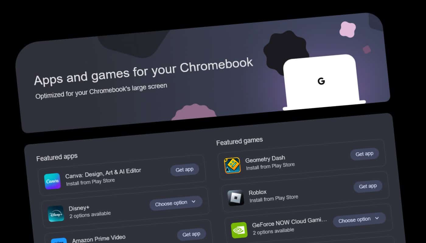 App Mall de Google para ChromeOS está disponible para vista previa