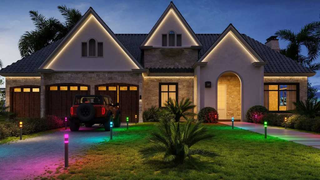 Deslumbra a tus invitados con estas luces RGB para caminos, ahora con un 35 % de descuento