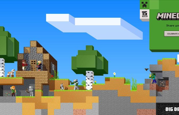 La Búsqueda de Google celebra el 15 aniversario de Minecraft