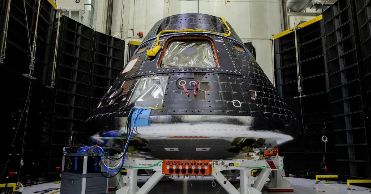 La nave espacial Orion de la NASA tiene «problemas críticos» con su escudo térmico