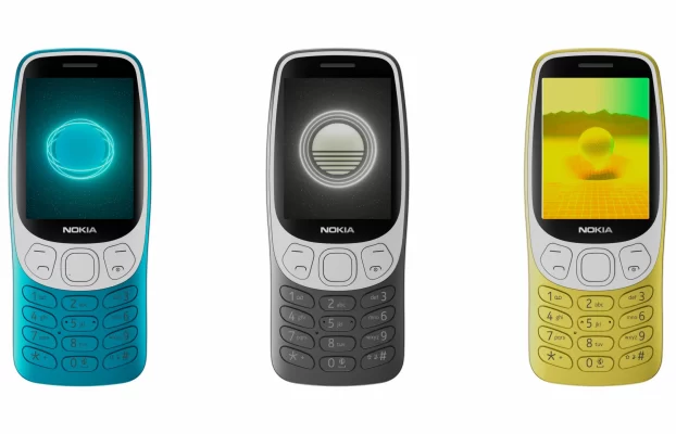 El legendario Nokia 3210 regresa después de 25 años