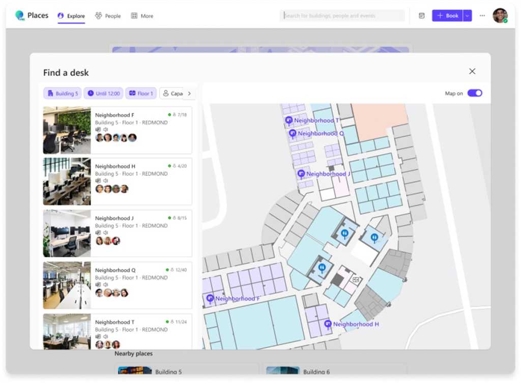 Microsoft Places es la nueva aplicación ‘compartir mi ubicación’ para el trabajo