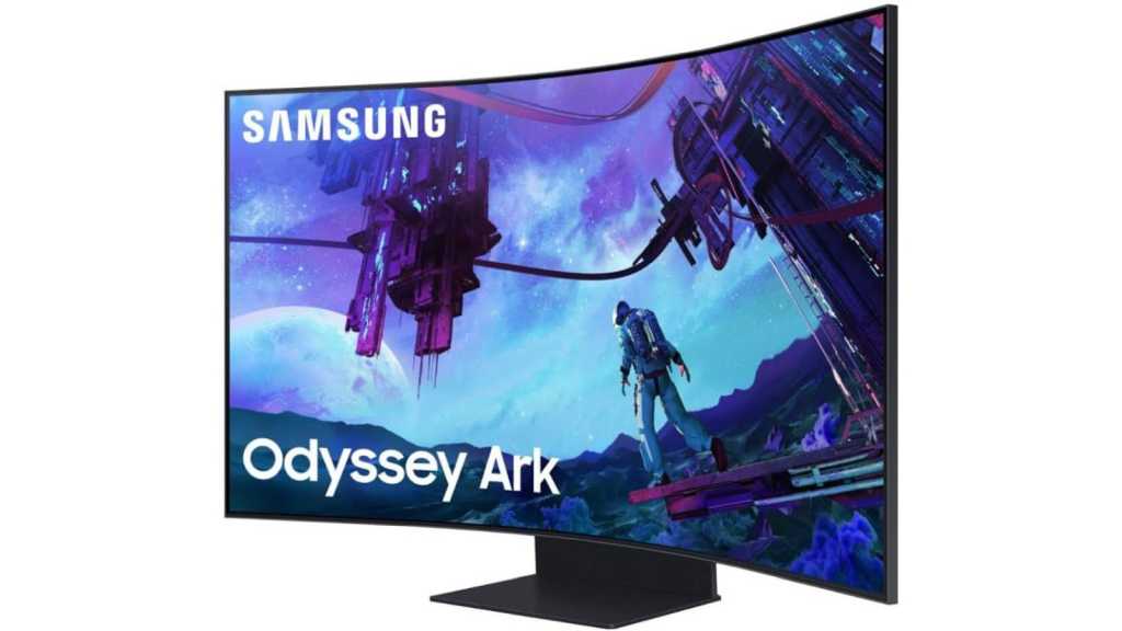 El lujoso monitor Odyssey Ark 2 de 55 pulgadas de Samsung tiene un 40% de descuento