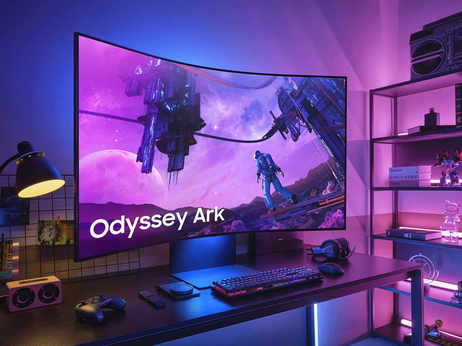Consigue el enorme monitor Odyssey Ark de Samsung por sólo $1,800