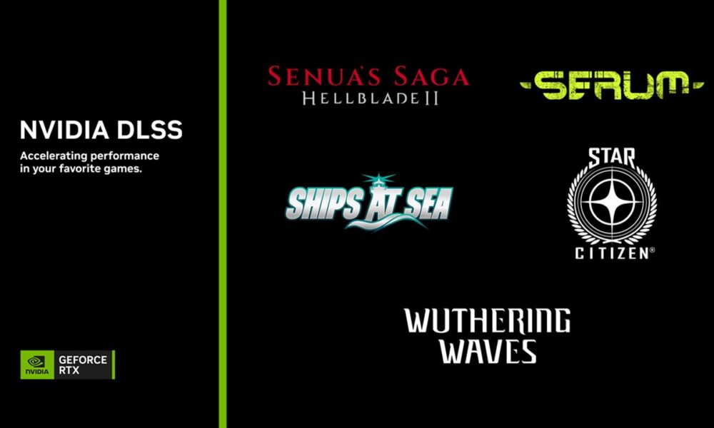 Hellblade II llega con DLSS 3, nuevos monitores con soporte de G-SYNC
