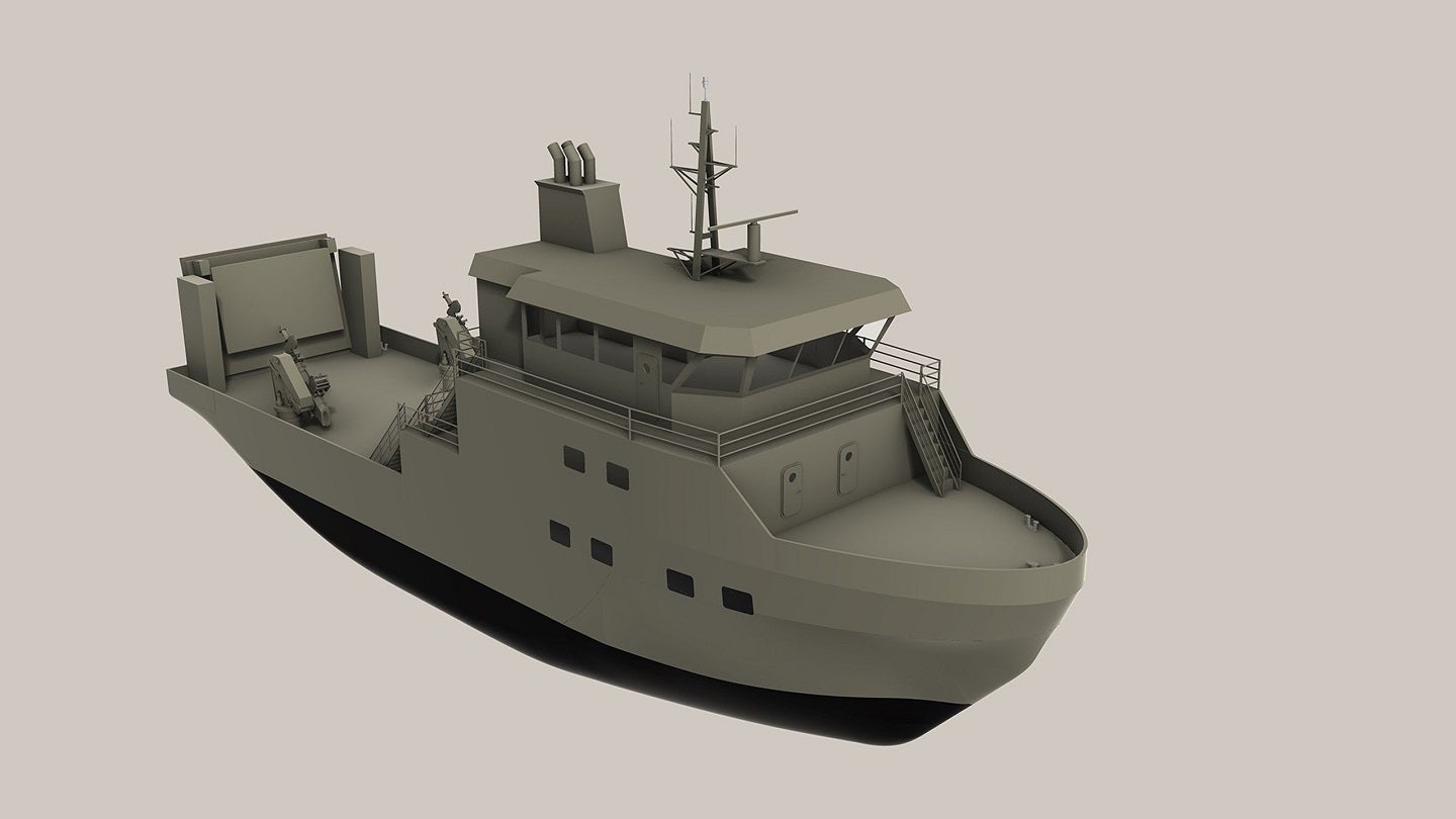 Suecia mejora la logística naval con nuevas barcazas polivalentes