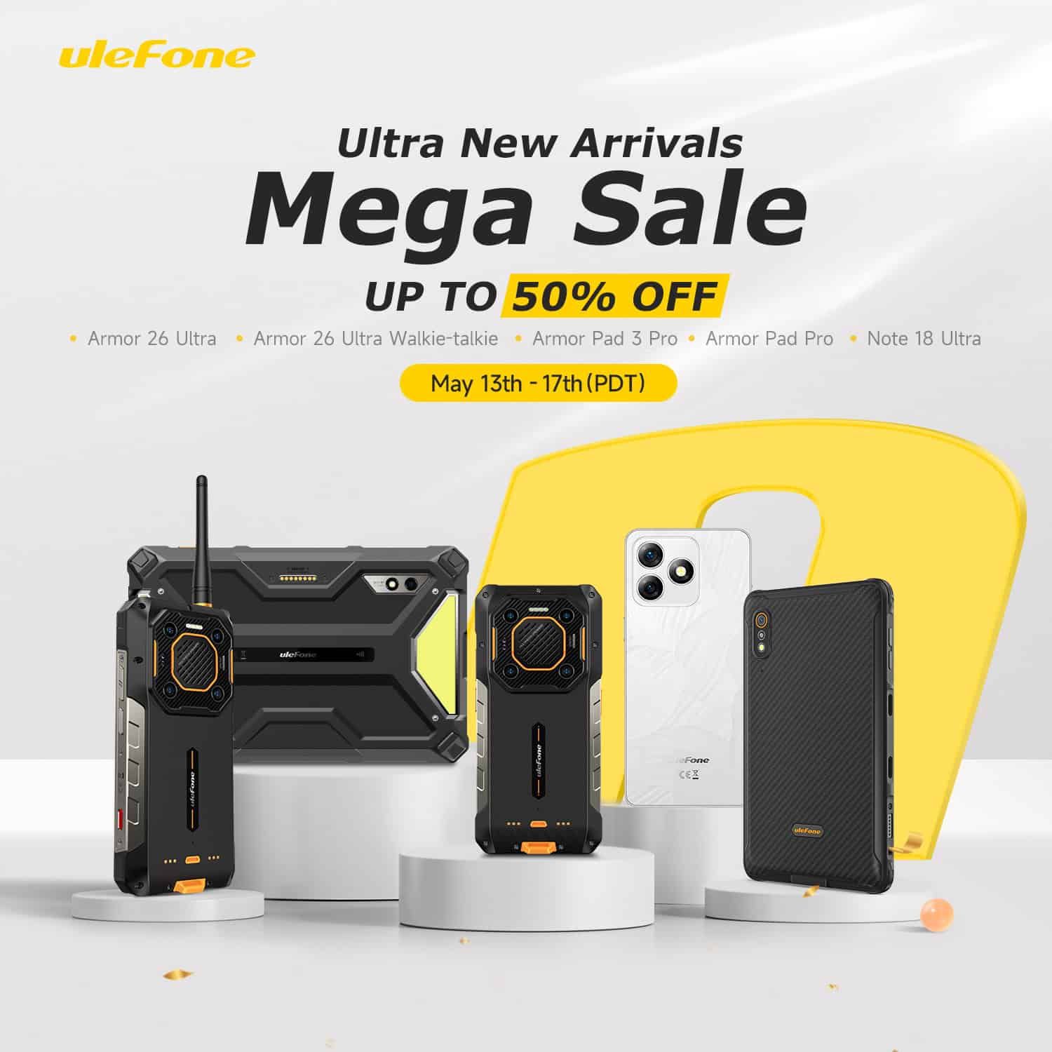 La venta de Ulefone Armor 26 Ultra finaliza hoy, todavía hay tiempo