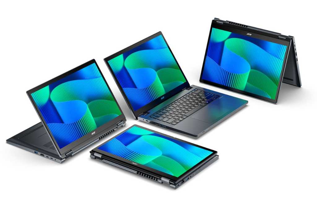 Las computadoras portátiles TravelMate de Acer obtienen CPU Intel Core Ultra y funciones de inteligencia artificial