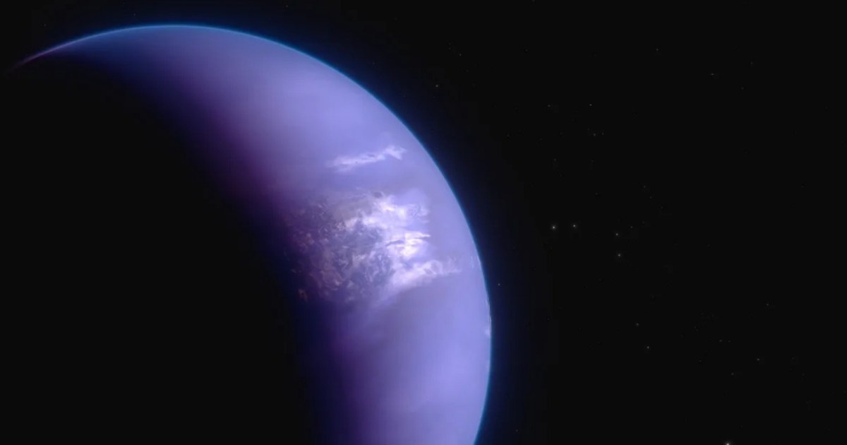 James Webb observa un exoplaneta extremadamente caliente con vientos de 5.000 mph