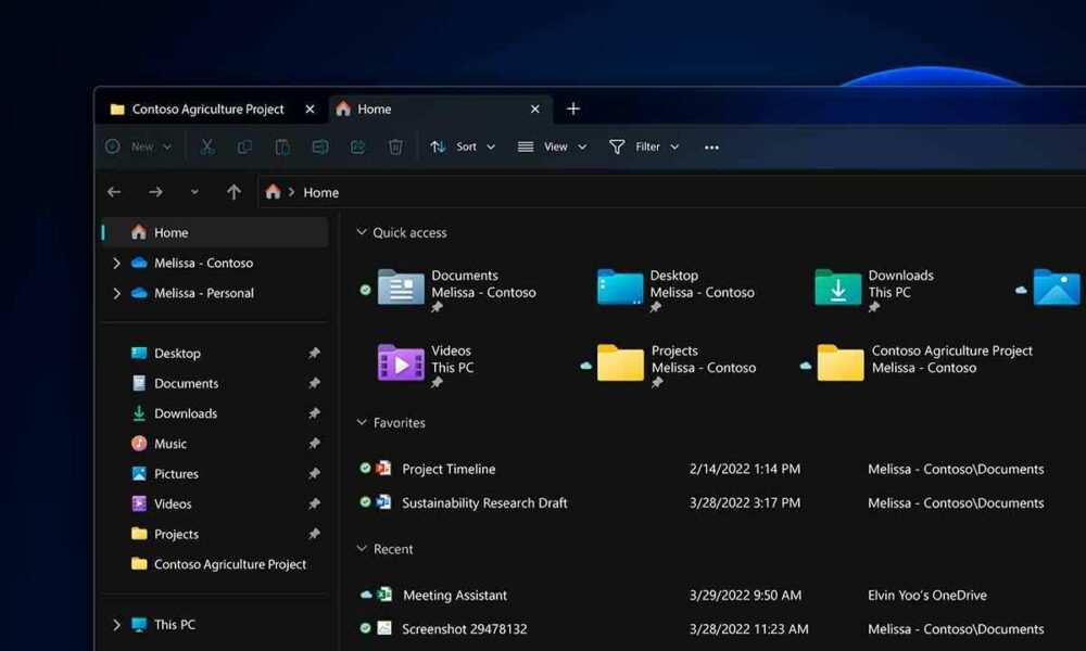 El Explorador de Archivos soportará control de versiones