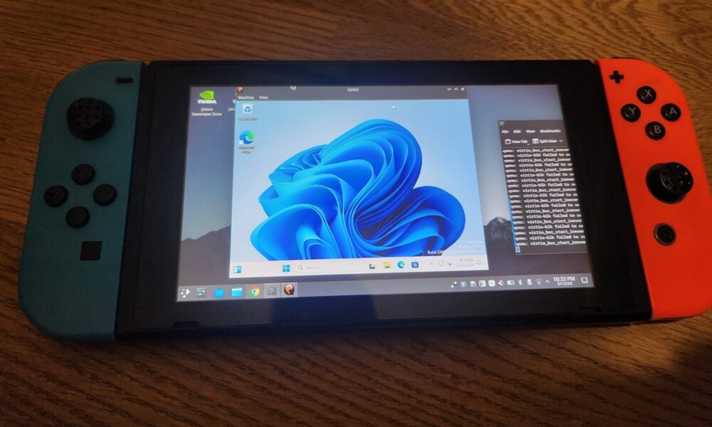 Instalan Windows 11 en una Nintendo Switch, ¿rinde bien o da problemas?