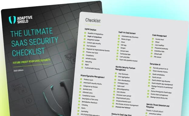 La lista de verificación definitiva para la gestión de la postura de seguridad de SaaS, edición 2025
