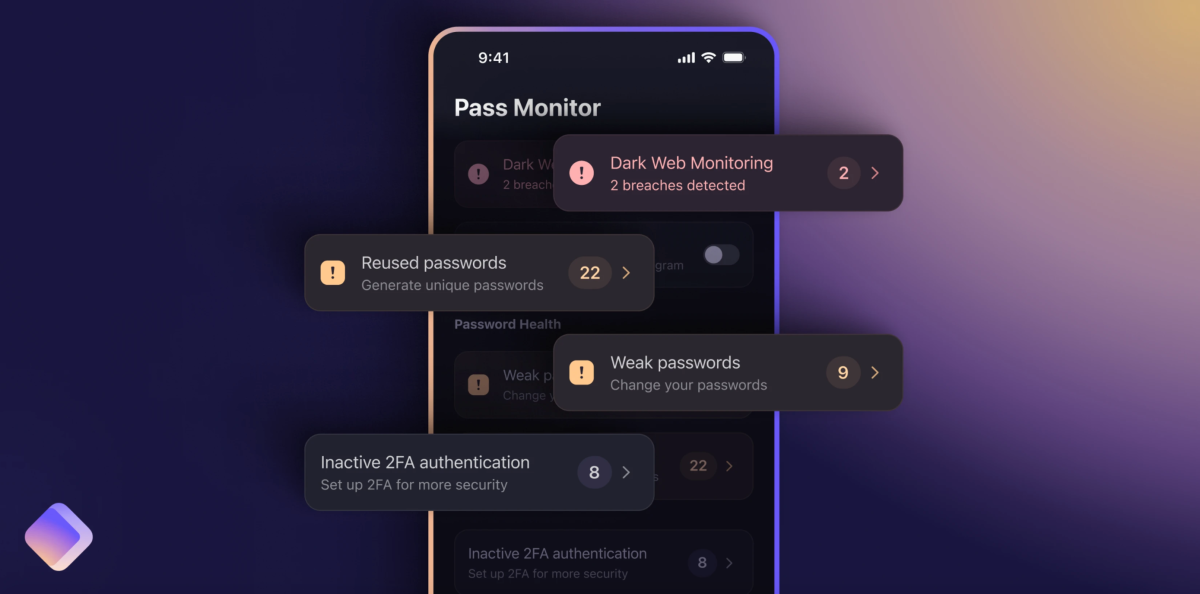 La nueva actualización del monitor de contraseñas de Proton explorará la web oscura en su nombre