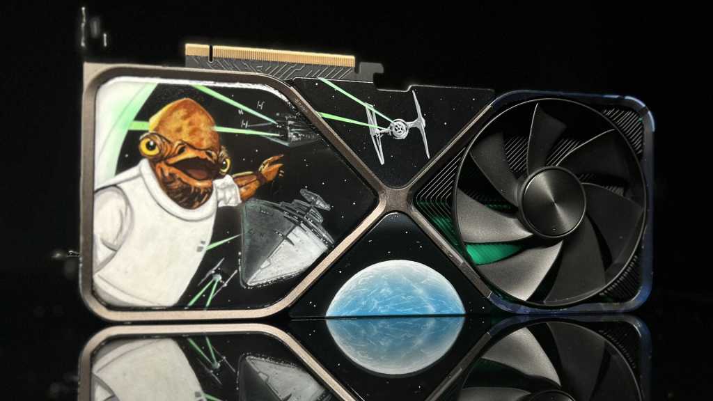 Que GeForce te acompañe: Nvidia creó una Admiral Ackbar RTX 4080