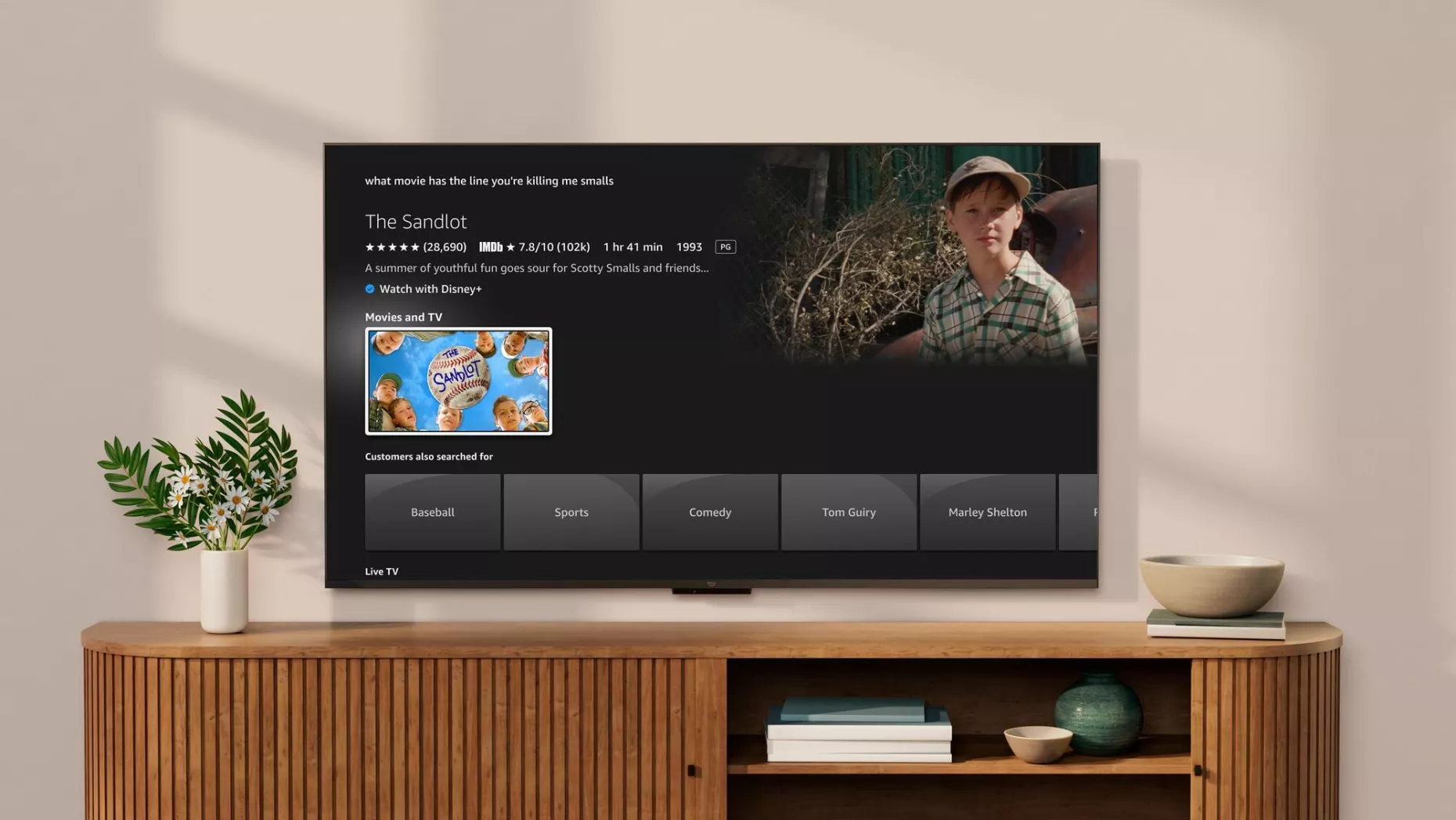 Los dispositivos Amazon Fire TV pronto recibirán una potente actualización de búsqueda de IA