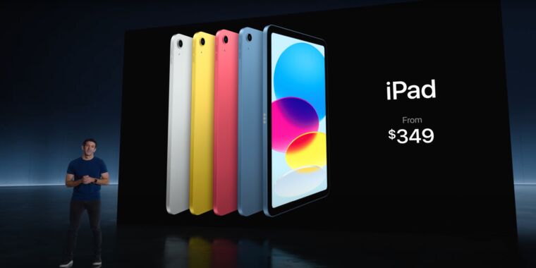 Apple acaba con el iPad de 329 dólares con botón de inicio y puerto Lightning