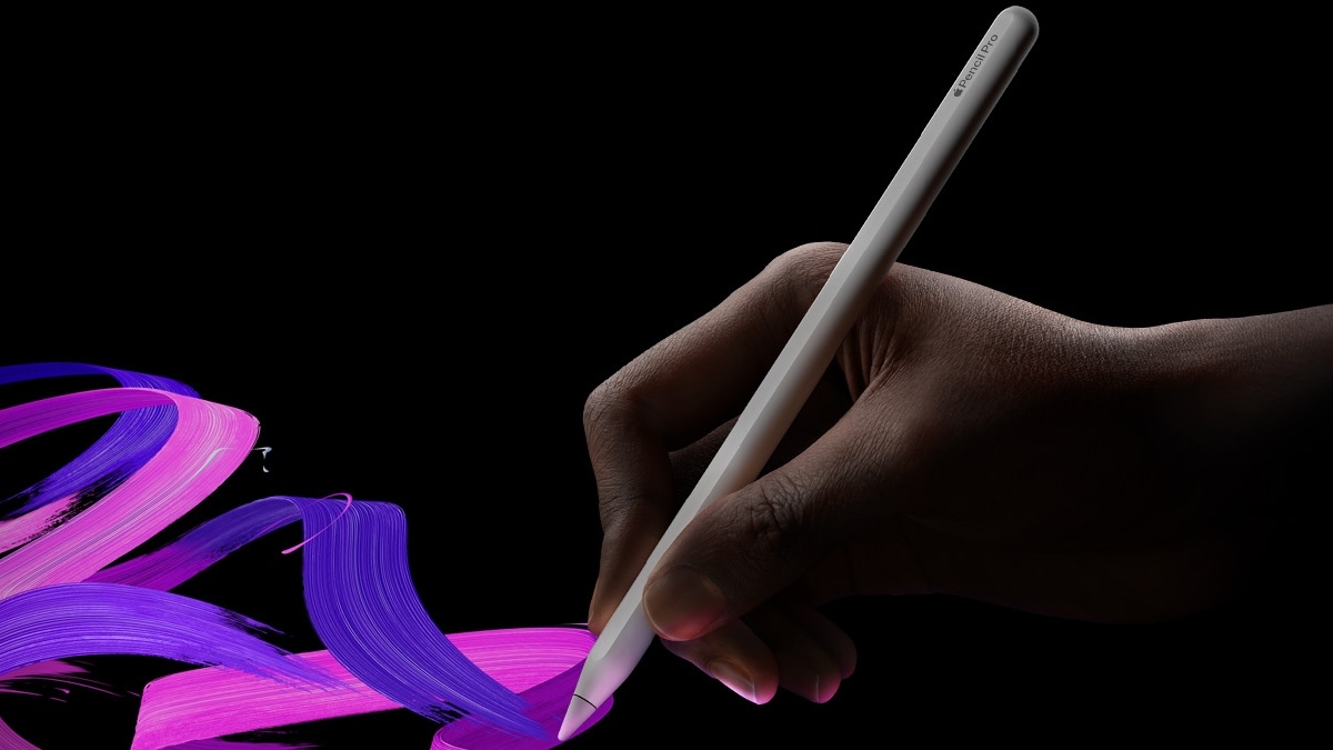Apple Pencil Pro presentado con retroalimentación háptica, Find My Support y nuevos gestos
