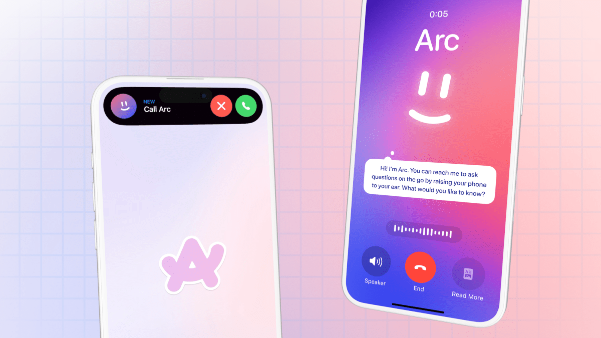 La nueva función Call Arc de Arc Search le permite hacer preguntas «haciendo una llamada telefónica»