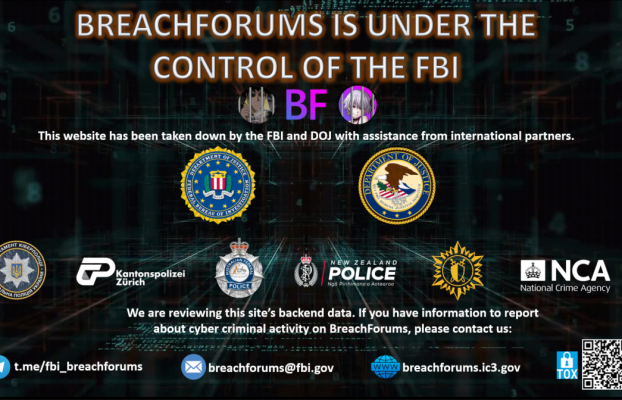 El FBI vuelve a apoderarse del foro de piratería BreachForums