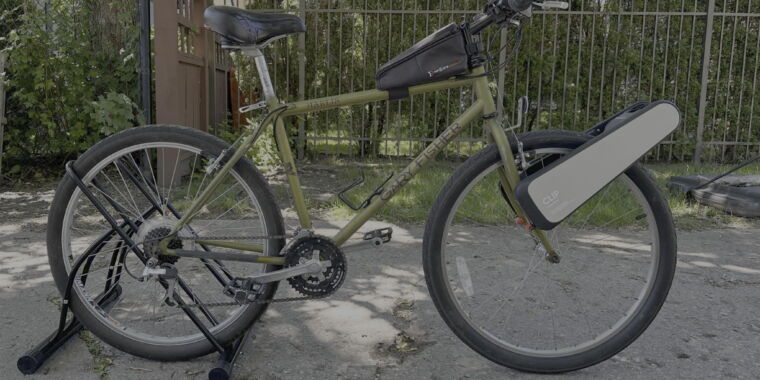 Convierte casi cualquier bicicleta en una bicicleta eléctrica con Clip