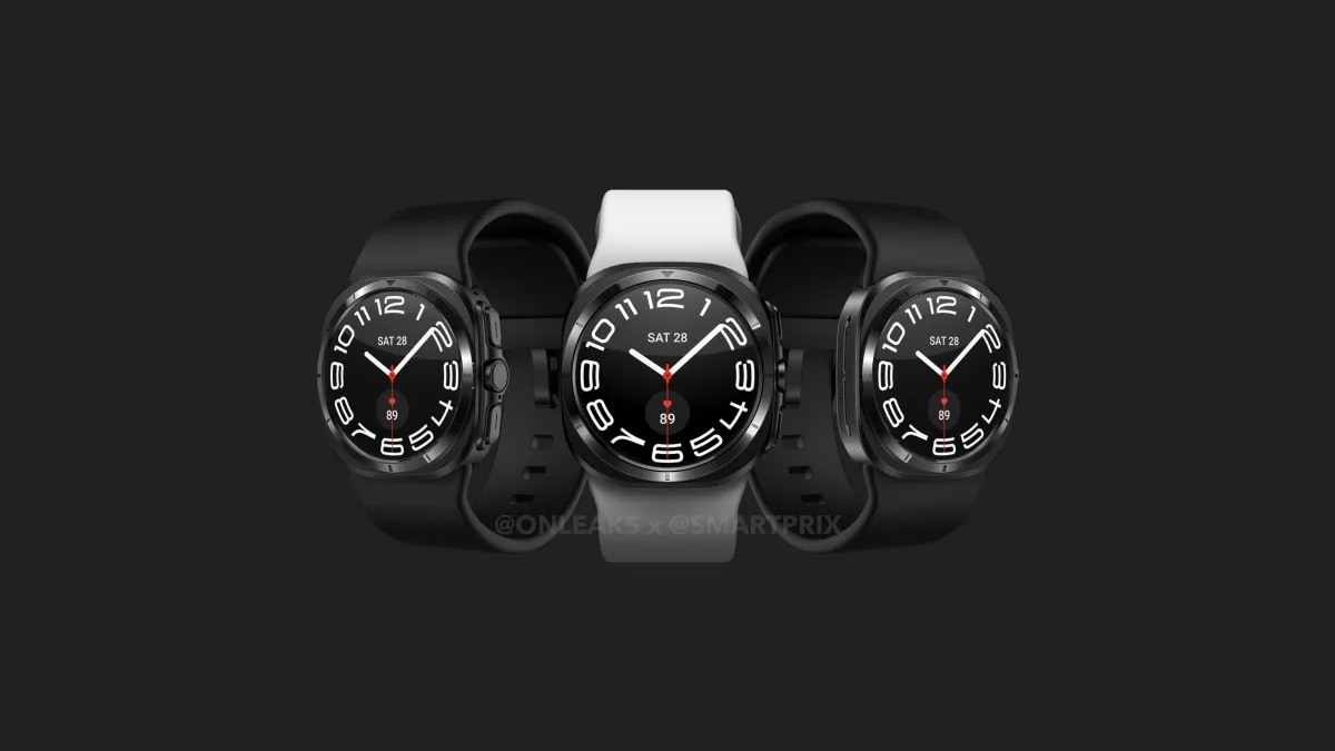 Los renders del Samsung Galaxy Watch 7 Ultra muestran un nuevo marco cuadrado, un tercer botón físico y más