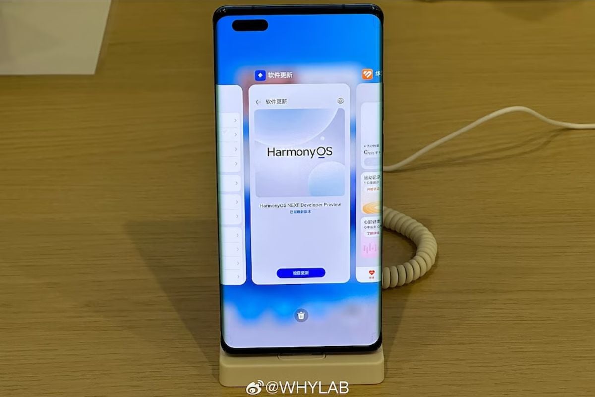 Huawei se propone implementar HarmonyOS a continuación en septiembre de 2024, abandonando el soporte para aplicaciones de Android