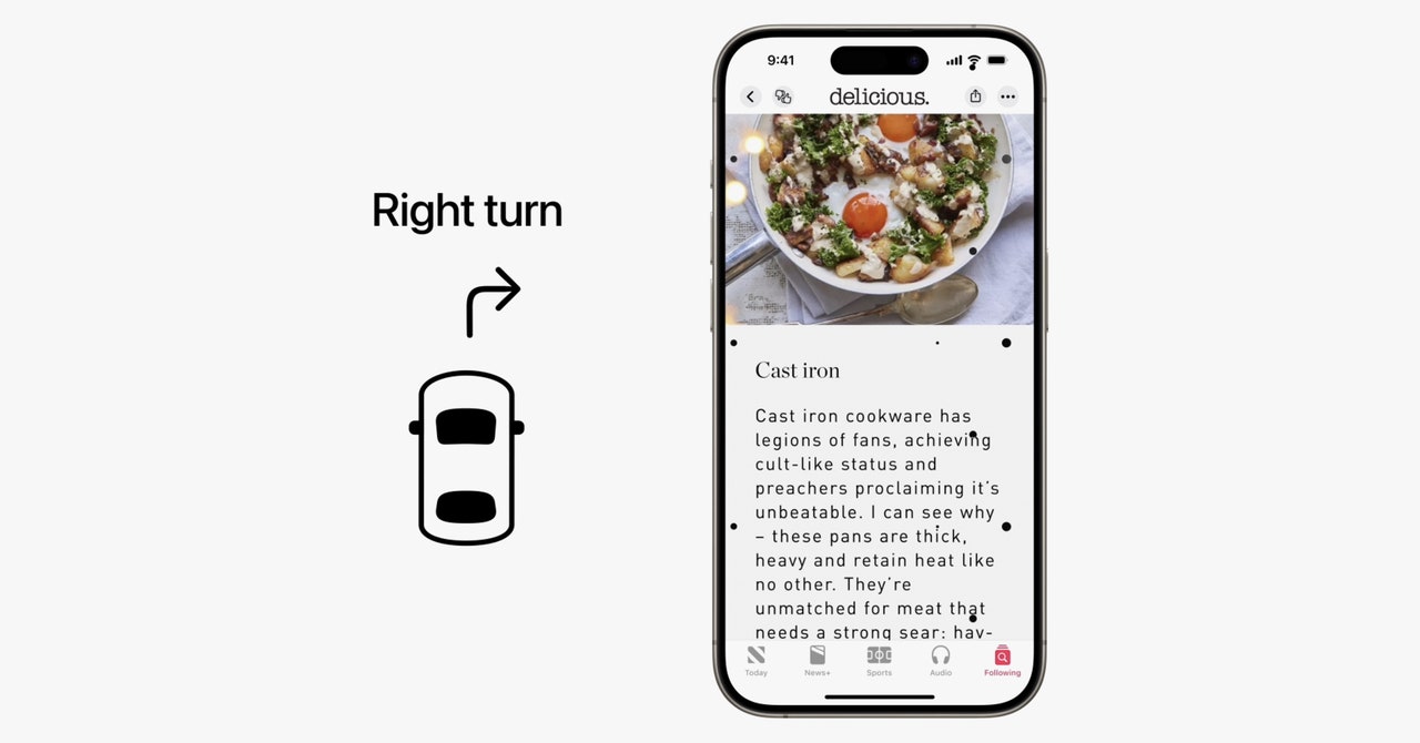 Apple hace que sea más fácil mirar tu teléfono en el auto