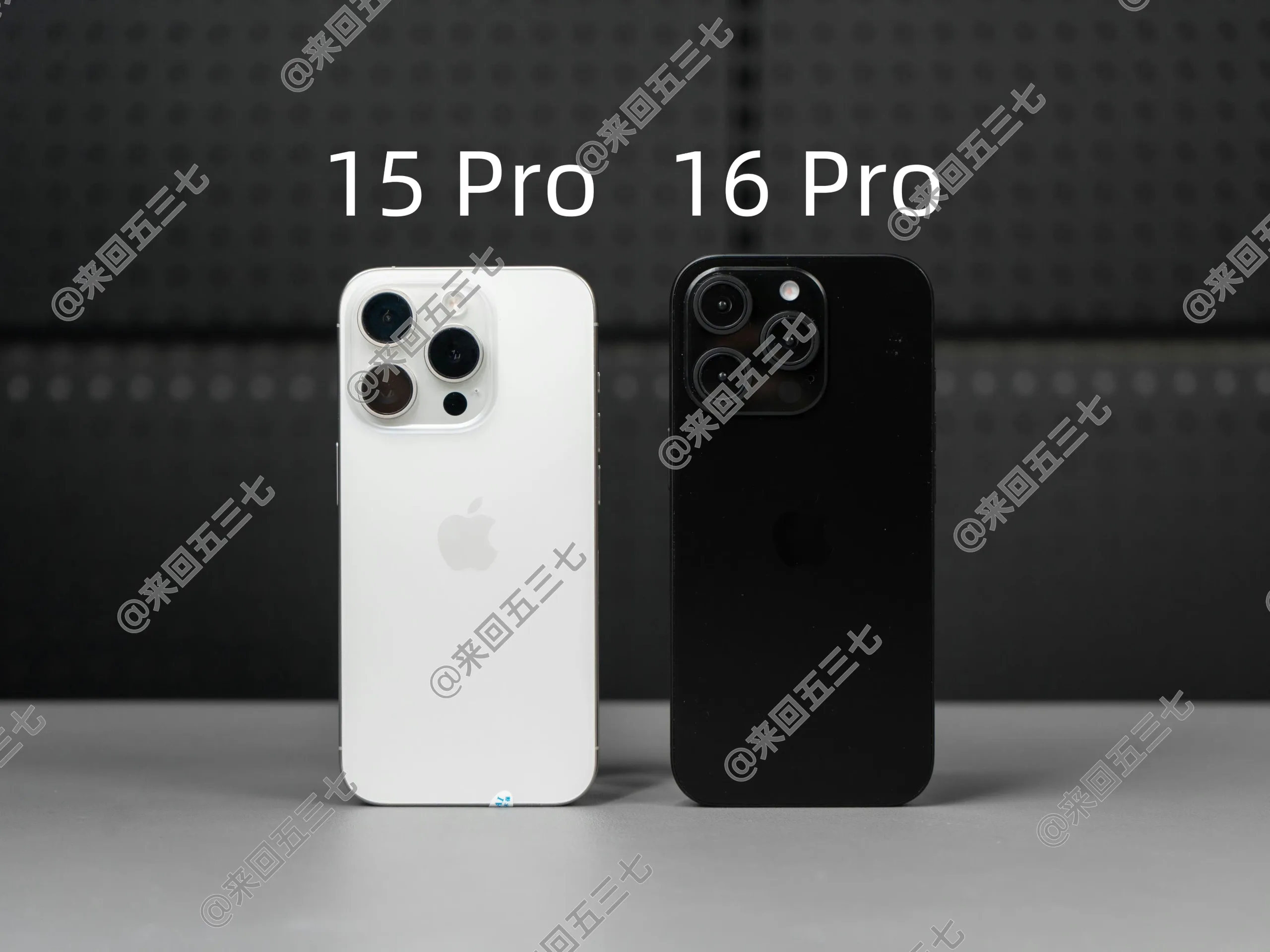 Aumento de tamaño del iPhone 16 Pro mostrado en cuatro nuevas imágenes