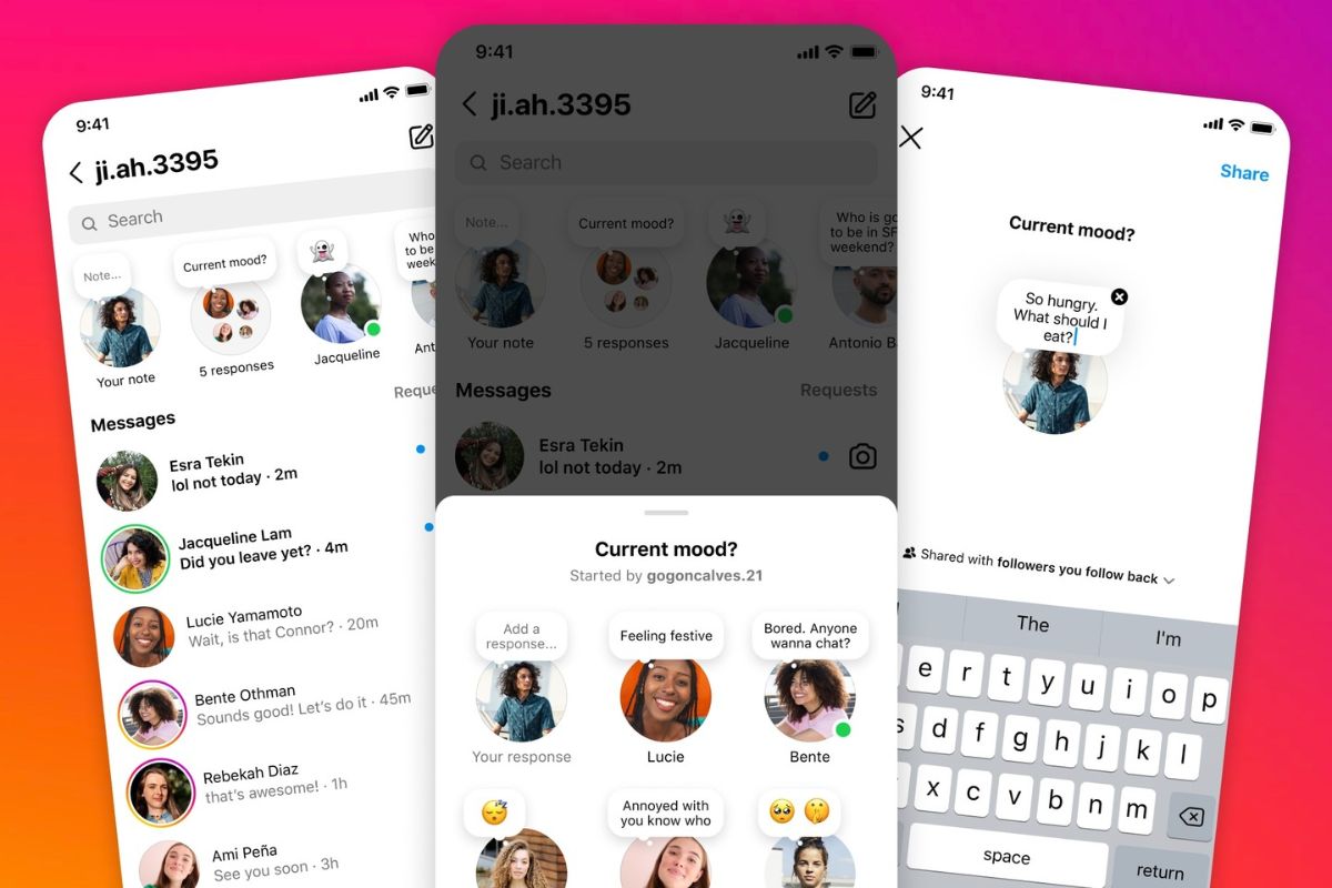 Instagram lanza nuevas funciones para notas y agrega la opción de limitar las interacciones con amigos cercanos