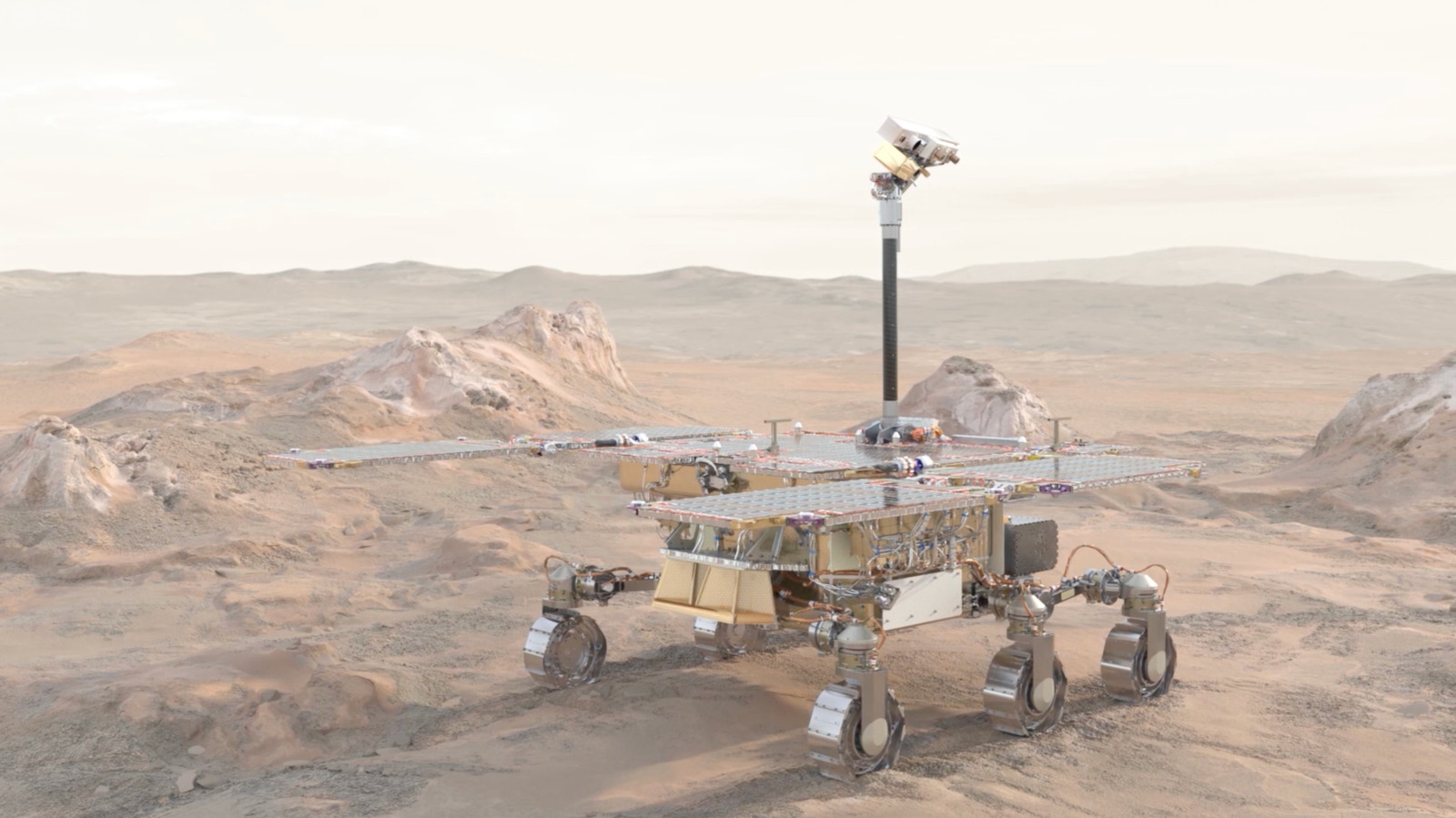 Este rover planea buscar vida en Marte: así es como se hace