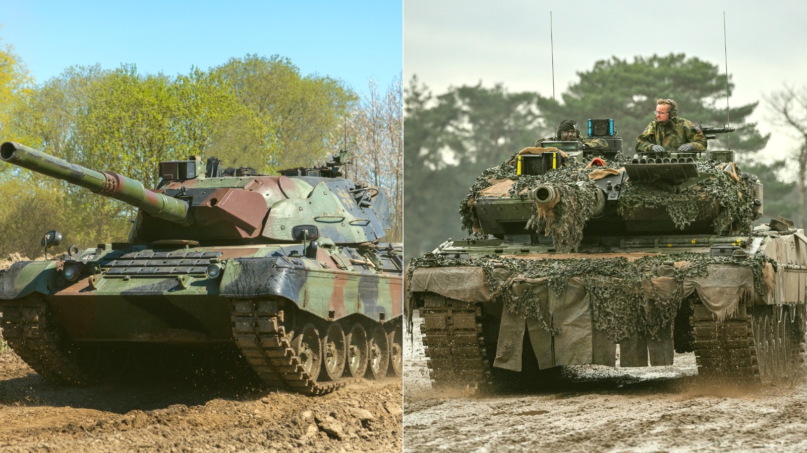 ¿En qué se diferencian los tanques Leopard 1 y Leopard 2?  ¿Y hay uno mejor?