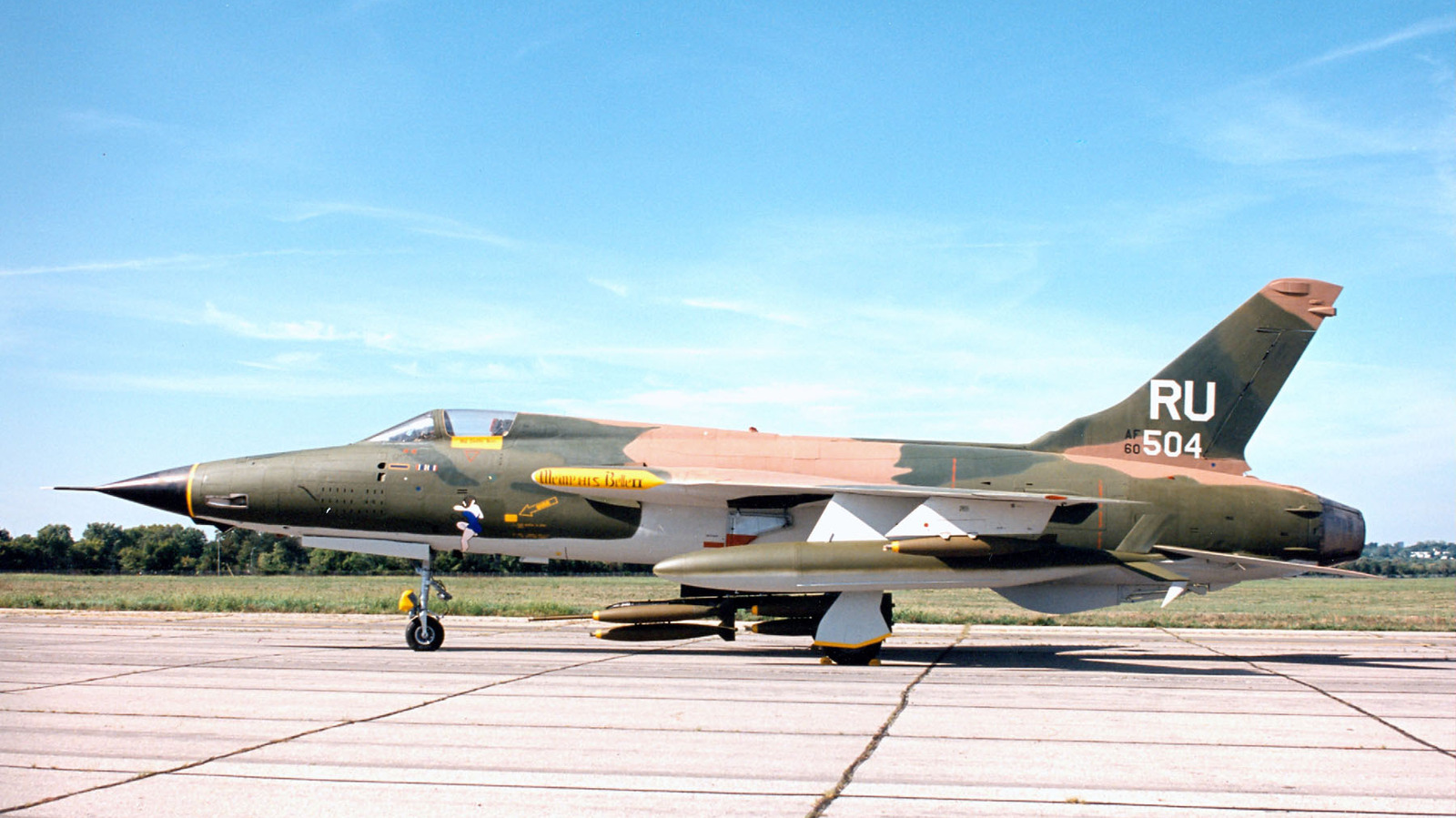Las mayores diferencias entre los aviones de combate F-105 y MiG-19