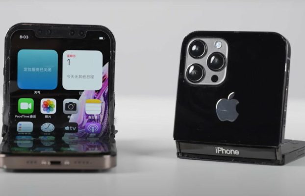 El móvil plegable de Apple aparece en una nueva patente