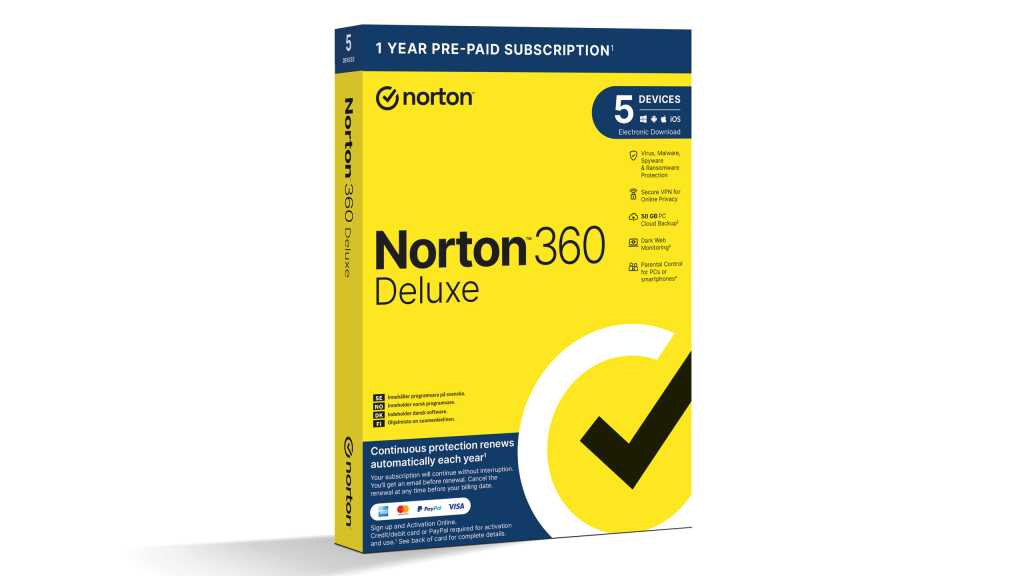 Actualice su protección antivirus con un 80 % de descuento en Norton 360 Deluxe