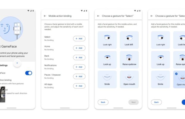 Google lanza el proyecto Gameface centrado en la accesibilidad en Android para ofrecer navegación manos libres