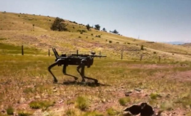 Perros robot armados con rifles dirigidos por IA se someten a una evaluación de Operaciones Especiales de los Marines de EE. UU.