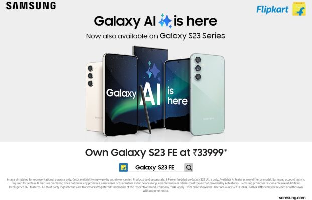 Experimente Galaxy AI con Samsung Galaxy S23 FE y Galaxy S23: ¡disponibles ahora a precios inmejorables en Flipkart!  Sólo período limitado