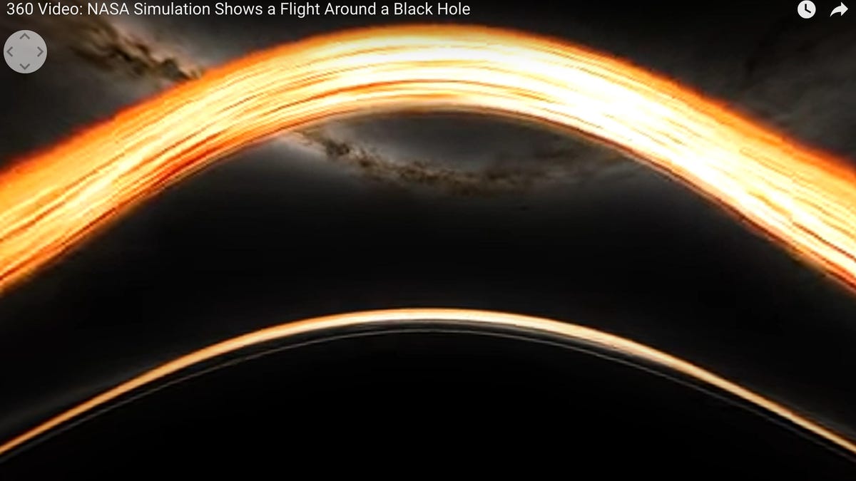 Sumérgete a través del horizonte de eventos de un agujero negro, cortesía de un nuevo video de la NASA