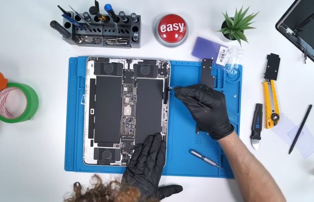 El vídeo de desmontaje del iPad Pro 2024 revela algunos de los cambios de diseño internos de Apple